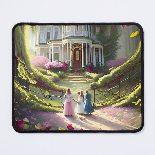 Item preview, A wonderful Flower World Fantasy Garden designed and sold by PixieDustAIArt.