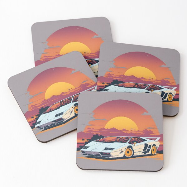 Artikelvorschau, Sunset Journey: Retro-Oldtimer in nostalgischer Pracht entworfen und verkauft von Ceemko's Vintage Corner.