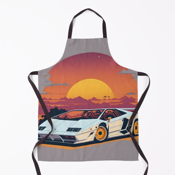 Artikelvorschau, Sunset Journey: Retro-Oldtimer in nostalgischer Pracht entworfen und verkauft von Ceemko's Vintage Corner.