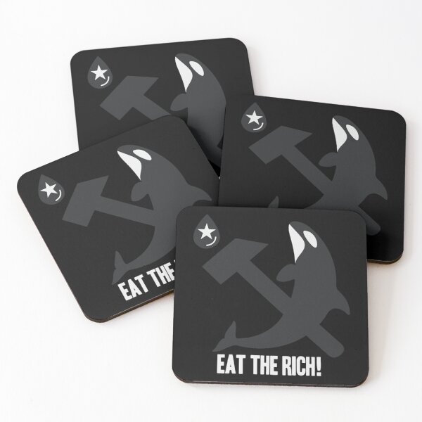 Item preview, Eat the rich! Gladys the Orca designed and sold by WatsonBeahan.