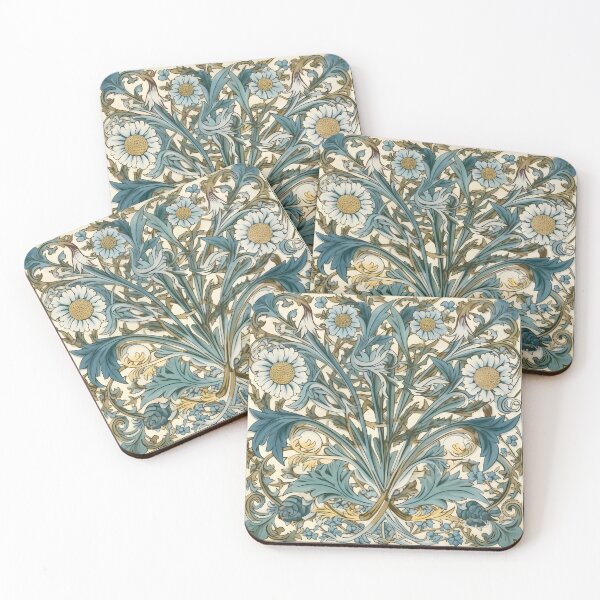 Item preview, Arts and Crafts Style Floral Pattern designed and sold by HouseOfRosy.