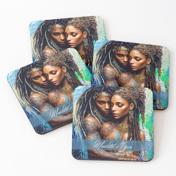 Item preview,  Muditas Eyes Divine Masculine and Feminine Couple Branding Sticker designed and sold by MuditasEyes.