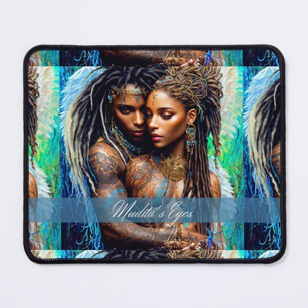 Item preview,  Muditas Eyes Divine Masculine and Feminine Couple Branding Sticker designed and sold by MuditasEyes.