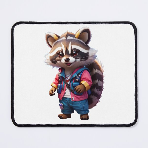 Item preview, Cute Chibi Racoon designed and sold by BeagleDesigns.