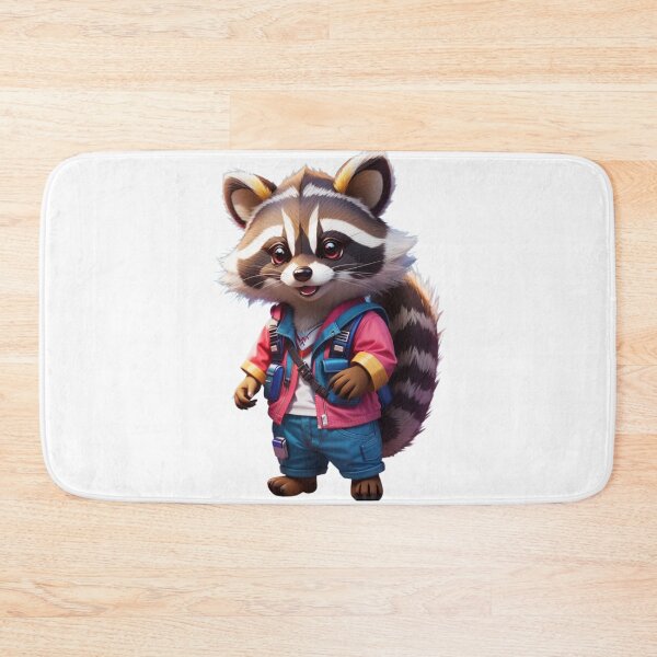 Item preview, Cute Chibi Racoon designed and sold by BeagleDesigns.