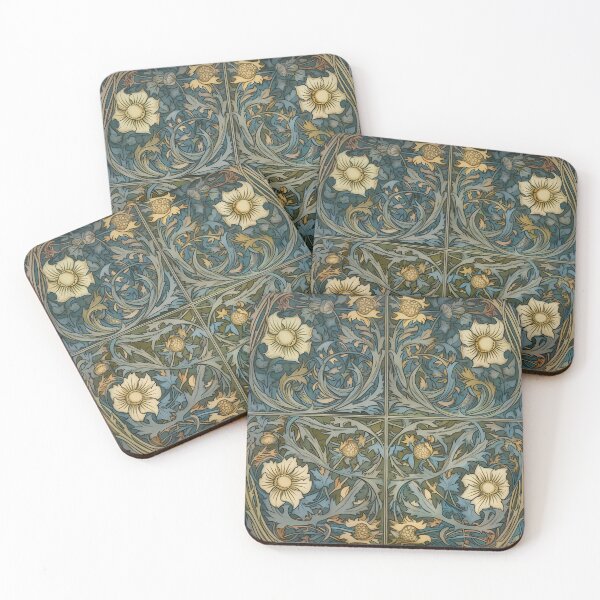 Item preview, Arts and Crafts Style Floral Pattern designed and sold by HouseOfRosy.