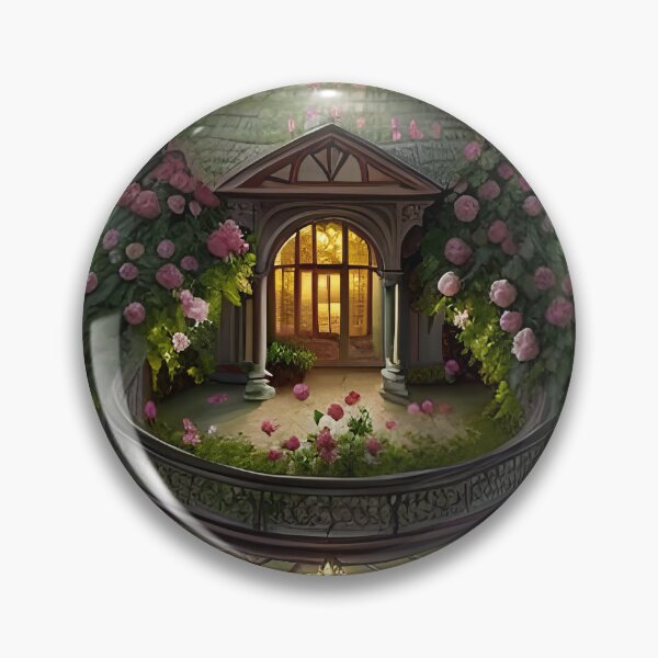 Item preview, A wonderful Flower World Fantasy Garden designed and sold by PixieDustAIArt.