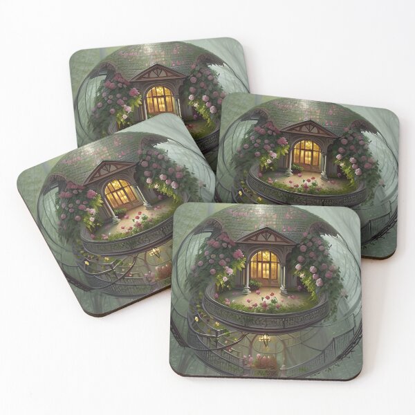 Item preview, A wonderful Flower World Fantasy Garden designed and sold by PixieDustAIArt.