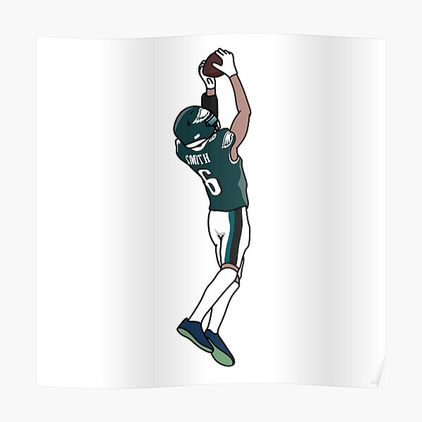 Cheap NFL Philadelphia Eagles Devonta Smith Poster Wall Art, Philadelphia  Eagles Merchandise - Allsoymade