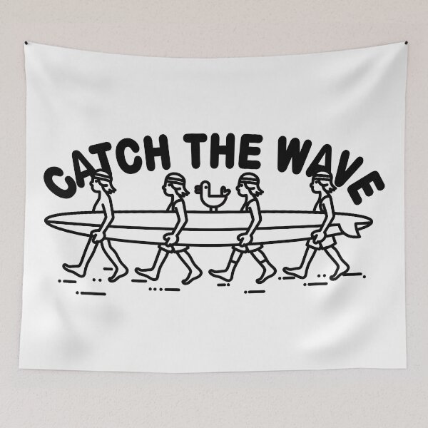 Item preview, catch the wave summer  vibes   designed and sold by ezps.