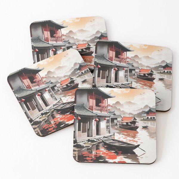 Item preview, Chinese ink painting muted. designed and sold by Artque24.