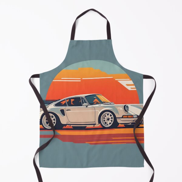 Artikelvorschau, Sunset Velocity: Retro-Vintage-Sportwagen in fesselnder Pracht entworfen und verkauft von Ceemko's Vintage Corner.