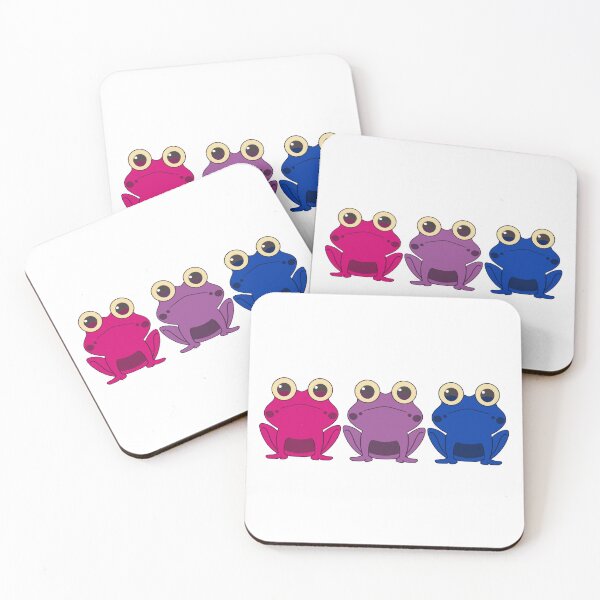 Item preview, Bisexual Flag LGBT Frog designed and sold by LynnePham.
