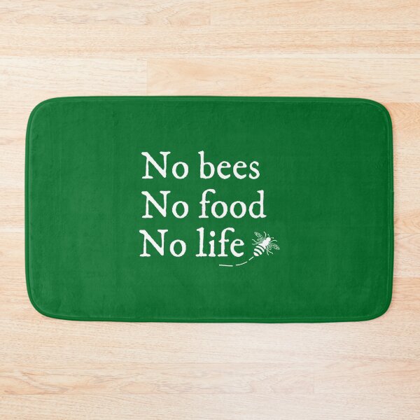 Item preview, No bees no food no life  designed and sold by giacngusay.