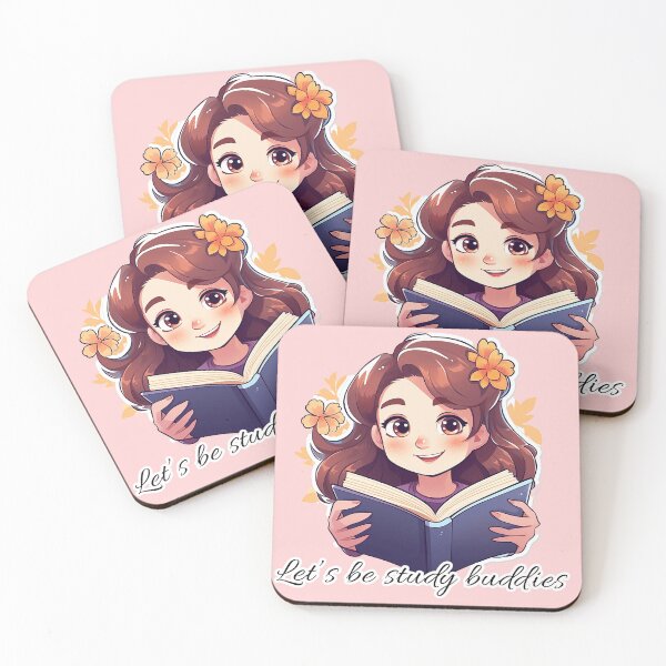 Item preview, let's be study buddies aesthetic book  designed and sold by Saniahashim.