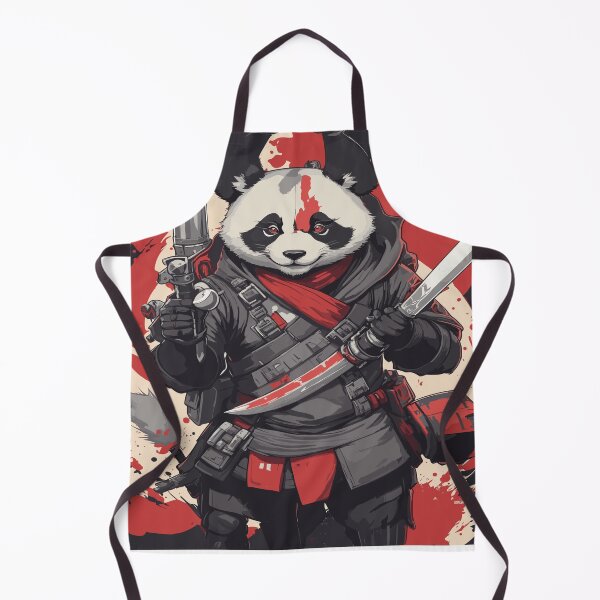 Item preview, A majestic panda bear wielding a sword designed and sold by AFUNARTZ.