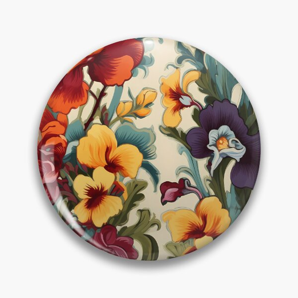 Item preview, Vintage Floral Pattern designed and sold by MTJ-Mushrooms.
