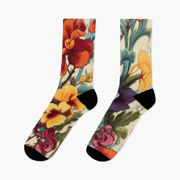 Artikelvorschau, Vintage Floral Pattern entworfen und verkauft von MTJ-Mushrooms.