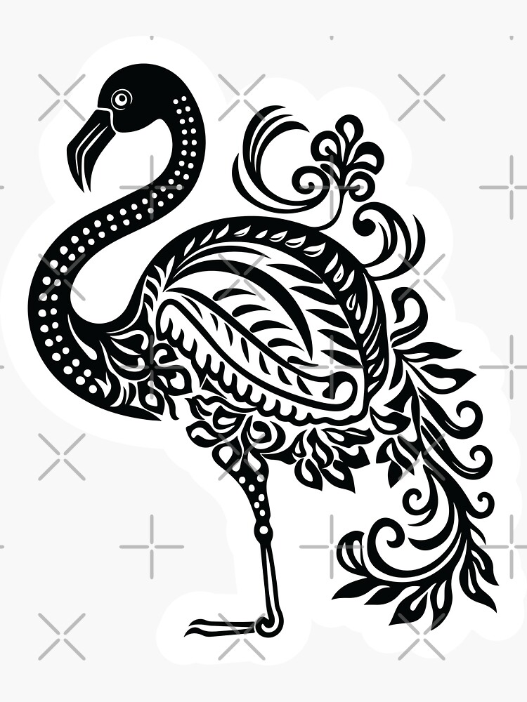Tattoo tagged with: white, mattiamambo, traditional, black, animal, bird,  yellow, pink, forearm, flamingo, tatuaje, tatuajes, medium size |  inked-app.com