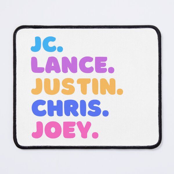 Item preview, JC, Lance, Justin, Chris,Joey designed and sold by OscarAndOphelia.