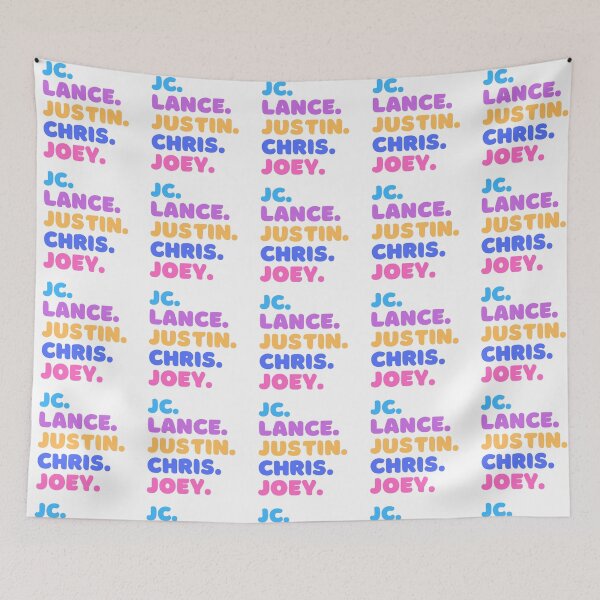Item preview, JC, Lance, Justin, Chris,Joey designed and sold by OscarAndOphelia.