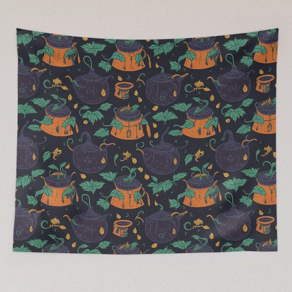 Item preview, Cauldrons Pattern 04 designed and sold by TrickstersTrove.