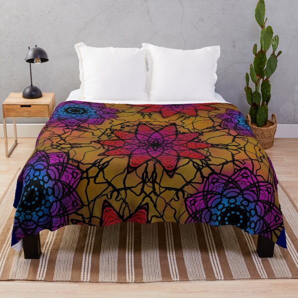 Item preview, abstract floristic background designed and sold by neurostructure.