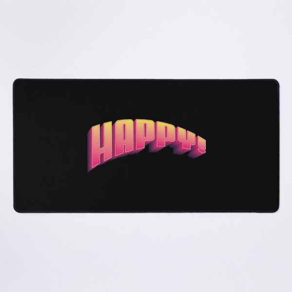 Item preview, Happy - 80s Neon designed and sold by Whimsical Thinker.