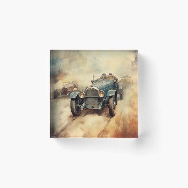 Item preview, A Vintage Car Race designed and sold by GoodOldVintage.
