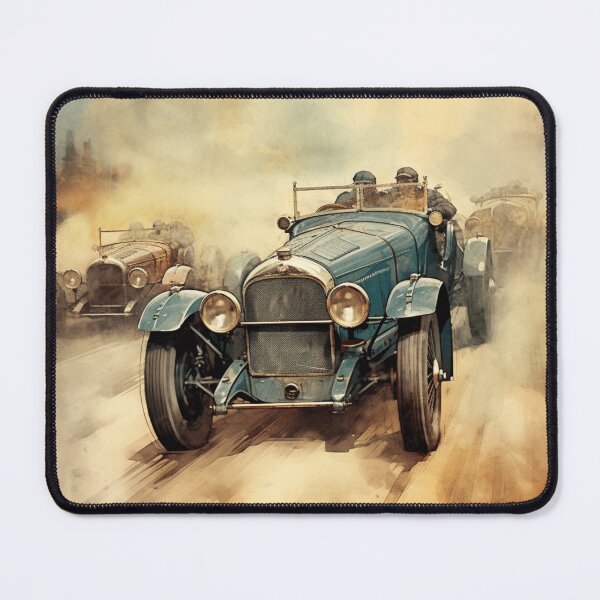 Item preview, A Vintage Car Race designed and sold by GoodOldVintage.
