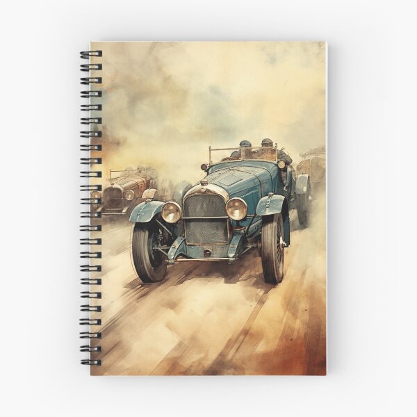 Item preview, A Vintage Car Race designed and sold by GoodOldVintage.