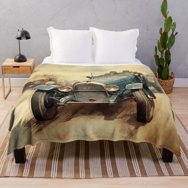 Item preview, A Vintage Car Race designed and sold by GoodOldVintage.
