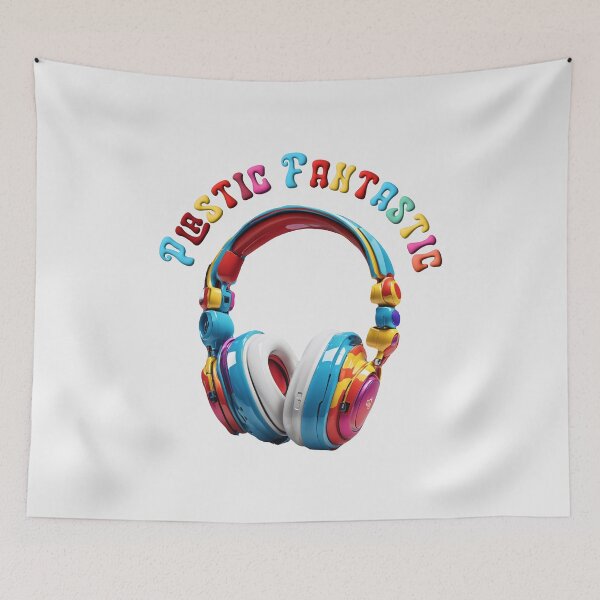 Item preview, Djs Headphones, Plastic Fantastic. Music lovers gifts. designed and sold by paulo silveira.