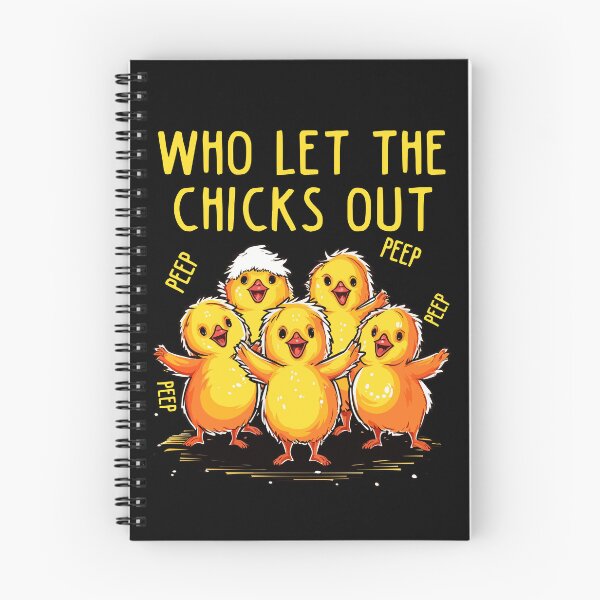 Artikelvorschau, Who Let the Chicks Out Farm Chicken Gifts Country Chicken entworfen und verkauft von KsuAnn.