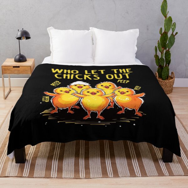 Artikelvorschau, Who Let the Chicks Out Farm Chicken Gifts Country Chicken entworfen und verkauft von KsuAnn.