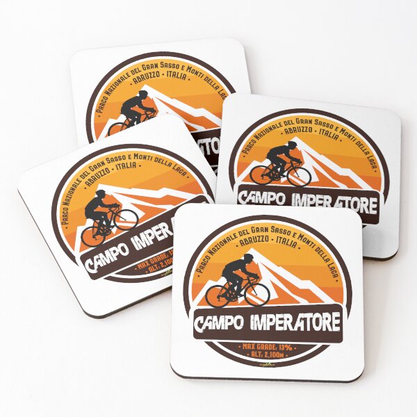 Item preview, Campo Imperatore Italy Abruzzo Cycling Sticker T-Shirt 01 designed and sold by OuterShellUK.