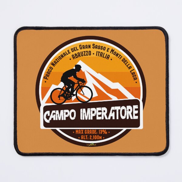 Item preview, Campo Imperatore Italy Abruzzo Cycling Sticker T-Shirt 01 designed and sold by OuterShellUK.
