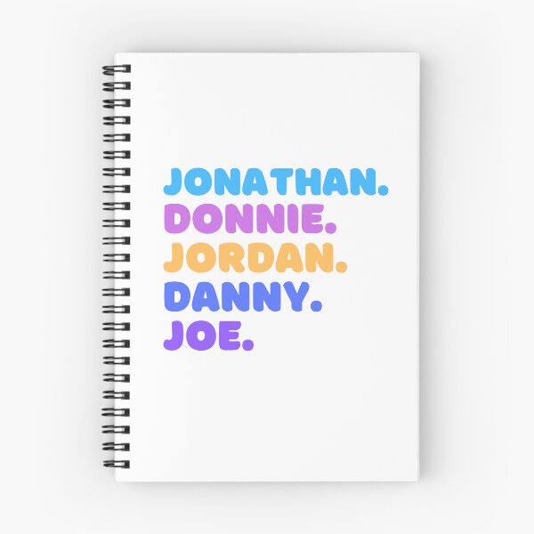 Item preview, Jonathan, Donnie, Jordan. Danny, Joe designed and sold by OscarAndOphelia.