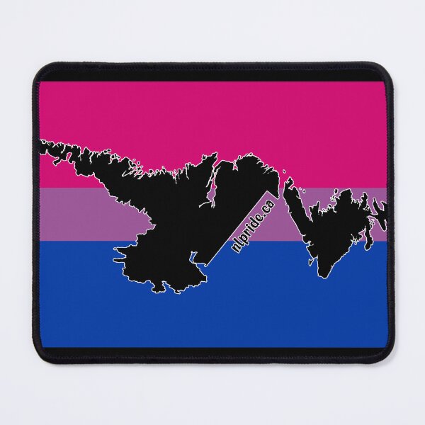 Item preview, Newfoundland & Labrador on Bisexual Pride Flag designed and sold by Jenna Rideout.
