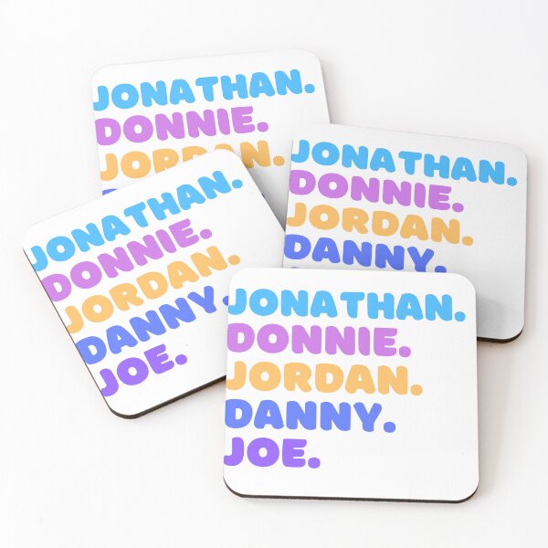 Item preview, Jonathan, Donnie, Jordan. Danny, Joe designed and sold by OscarAndOphelia.