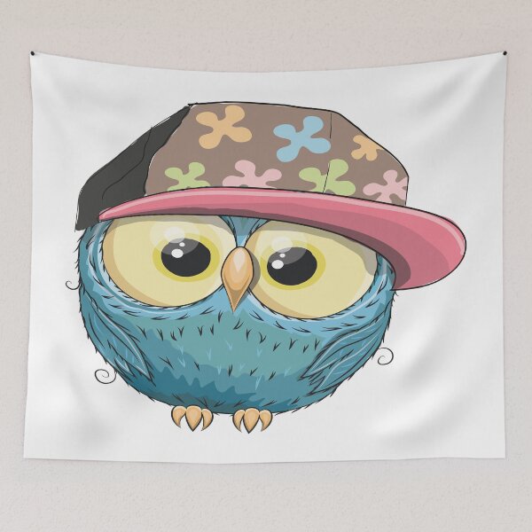 Item preview, Hip Hop Cute Owl Kid's Art designed and sold by ProjectX23.