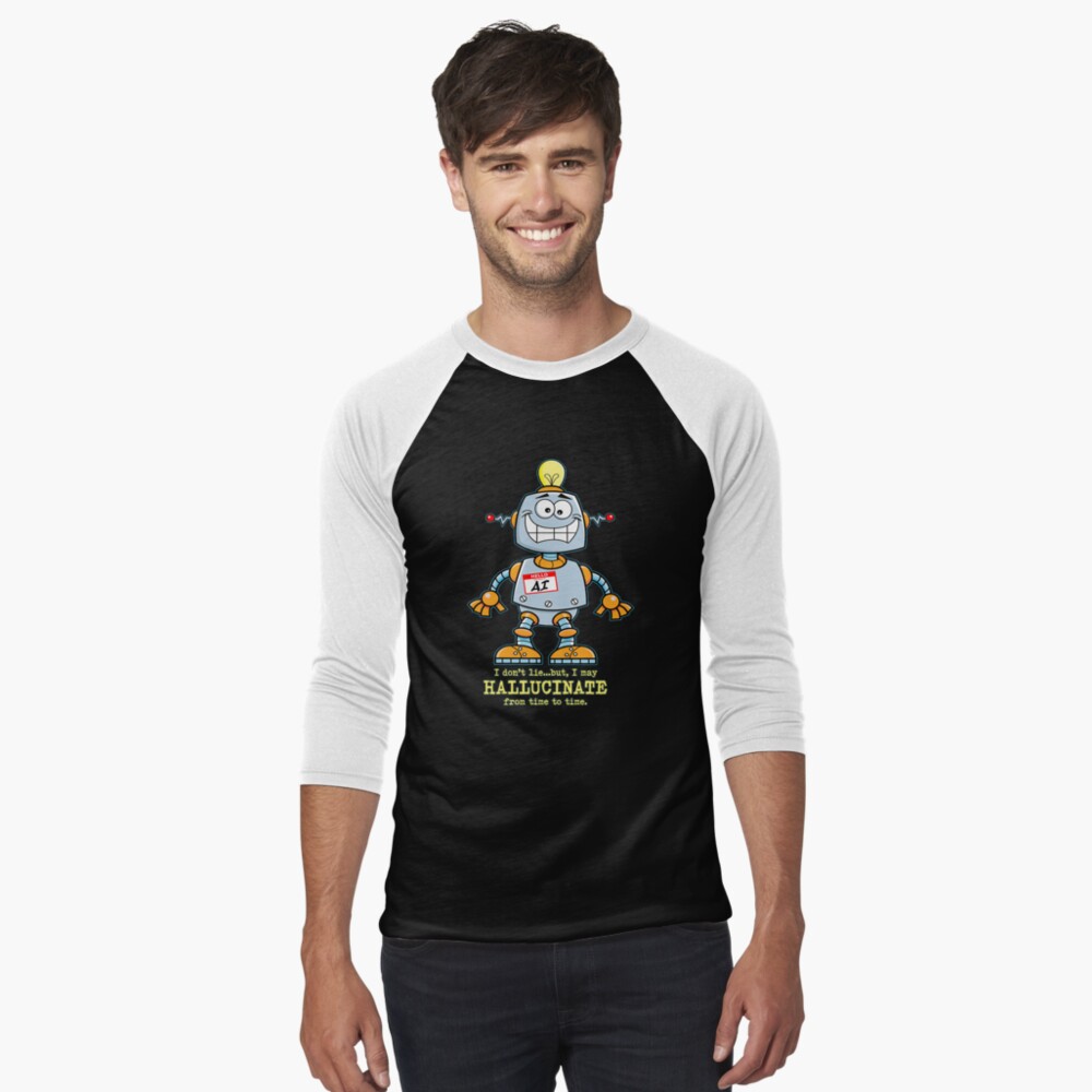 Item preview, Baseball ¾ Sleeve T-Shirt designed and sold by UltraQuirky.