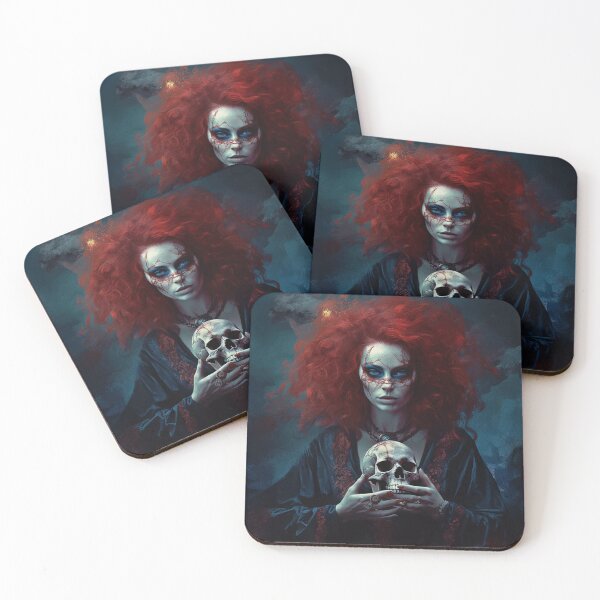 Item preview, Red Haired Witch designed and sold by Dawn van Doorn.