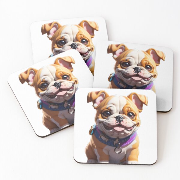 Item preview, Cute Chibi Bulldog designed and sold by BeagleDesigns.