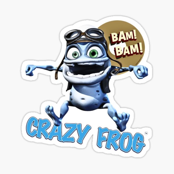 Auto Aufkleber Frosch Frog Crazy Funny FUN Sticker Lustig