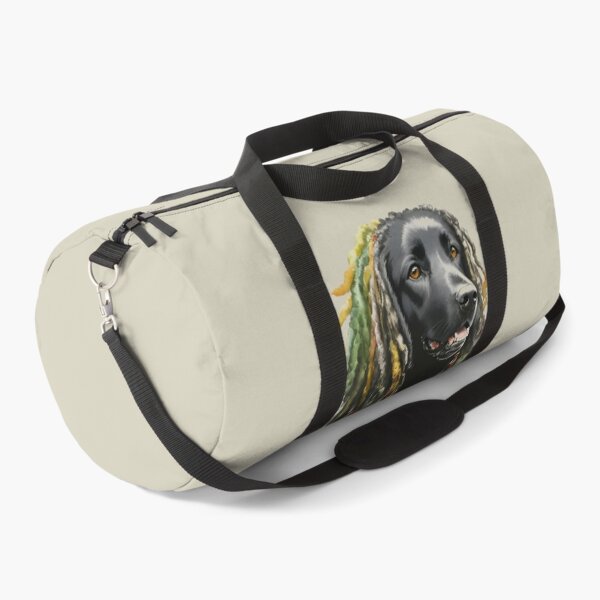 Item preview, Black Dog with Rasta Dreadlocks Reggae Animal designed and sold by EddieBalevo.
