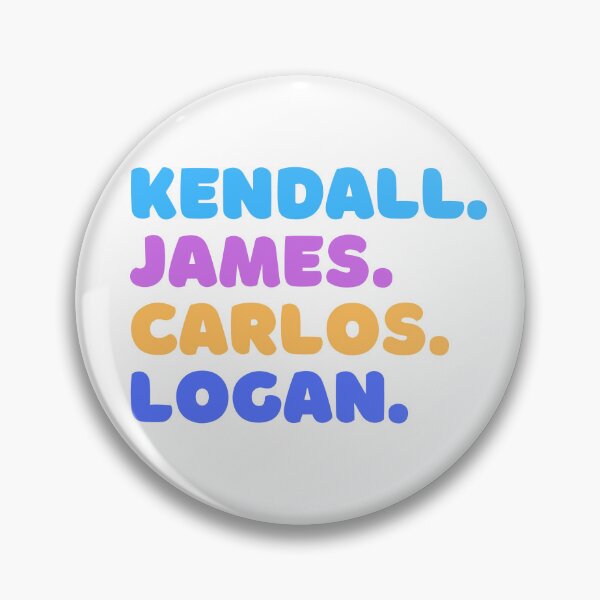 Item preview, Kendall, James, Carlos, Logan designed and sold by OscarAndOphelia.