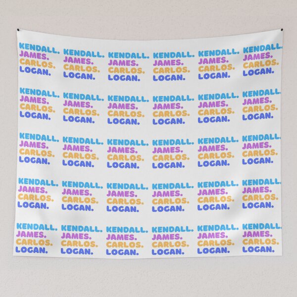 Item preview, Kendall, James, Carlos, Logan designed and sold by OscarAndOphelia.