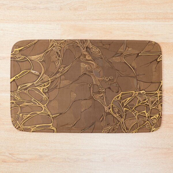 Item preview, Golden Grace on Earthy Tones Pattern designed and sold by venezuel4n.