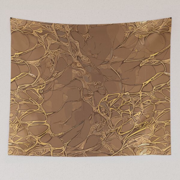 Item preview, Golden Grace on Earthy Tones Pattern designed and sold by venezuel4n.